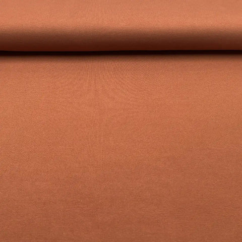 Tissu Jersey de Punto terracotta