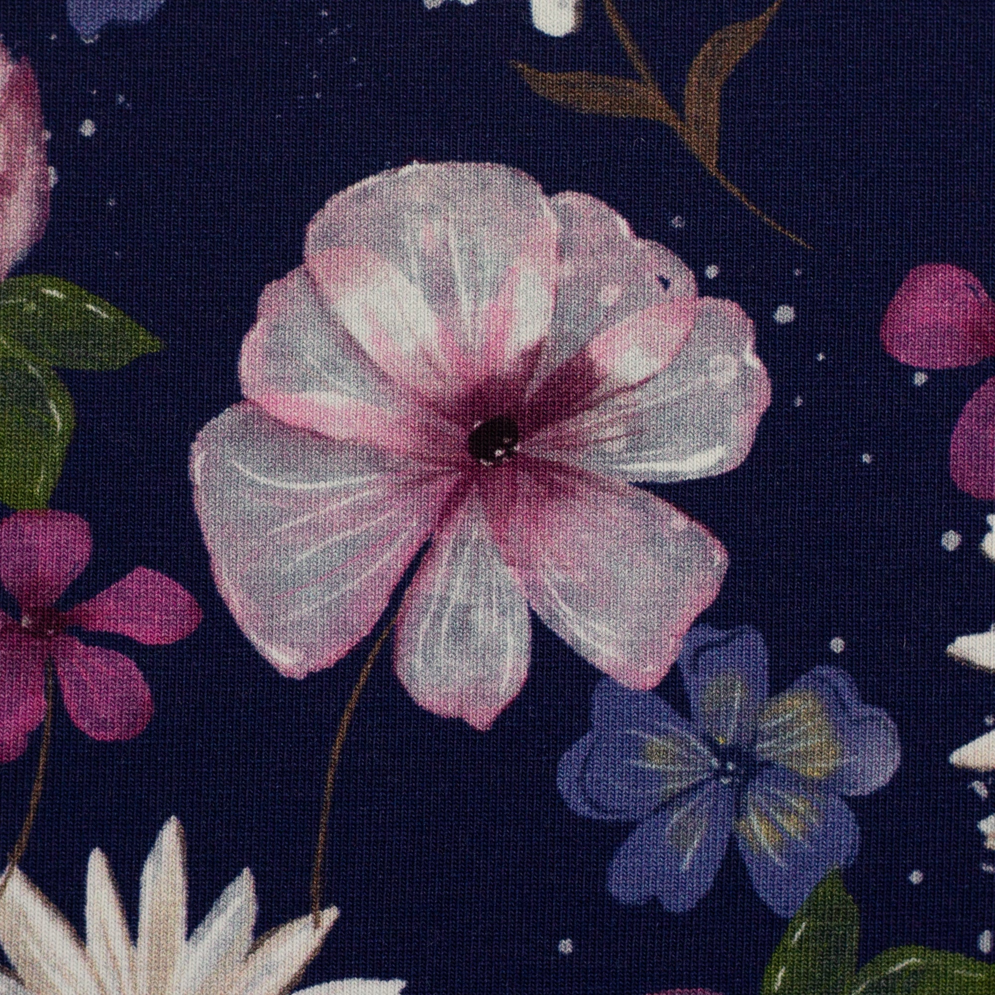 Tissu Jersey French Terry violette