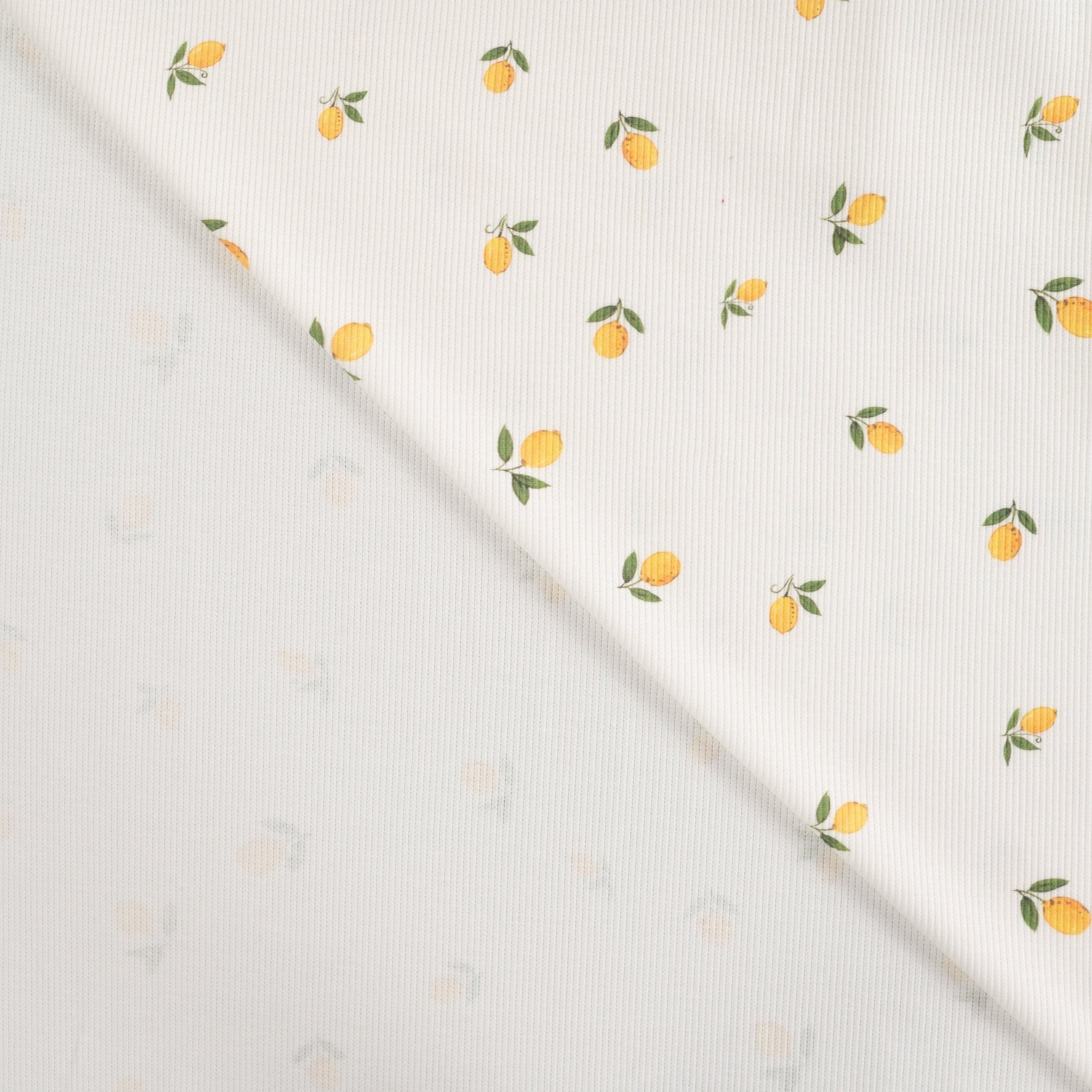 Tissu Jersey Rib de Citron