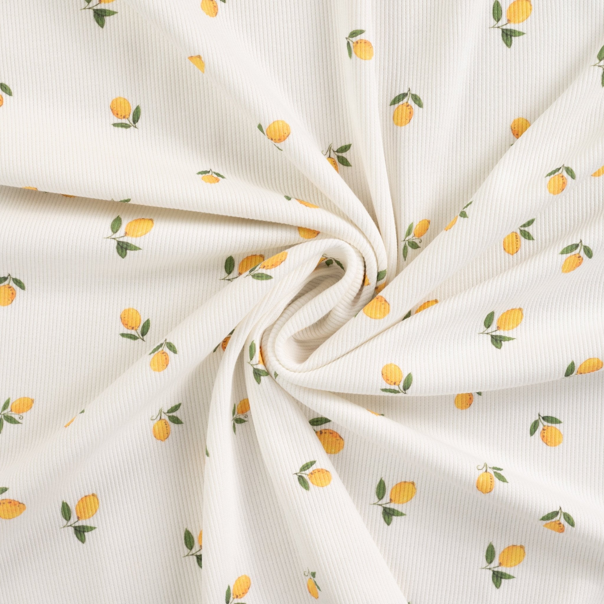 Tissu Jersey Rib de Citron