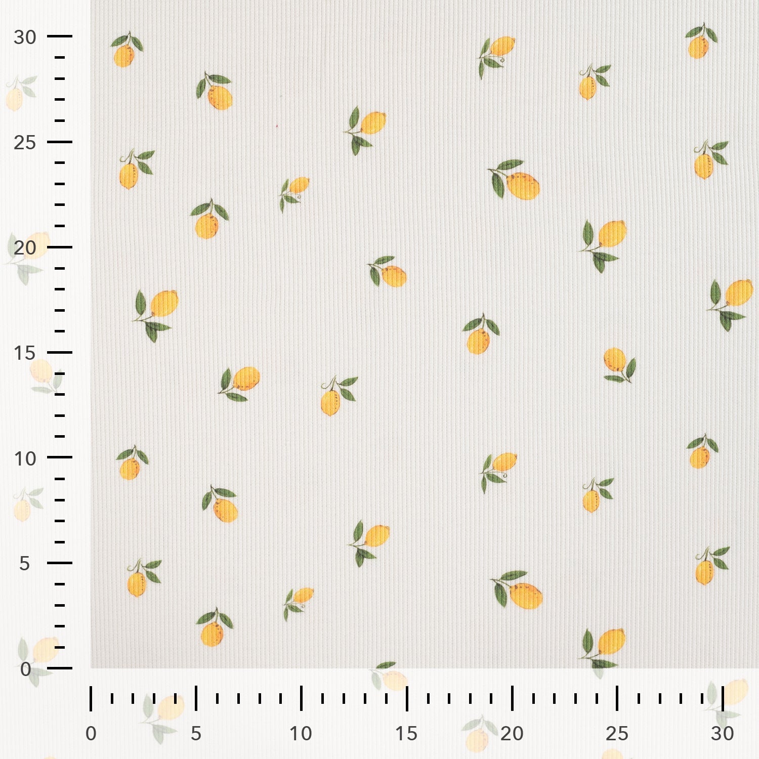 Tissu Jersey Rib de Citron