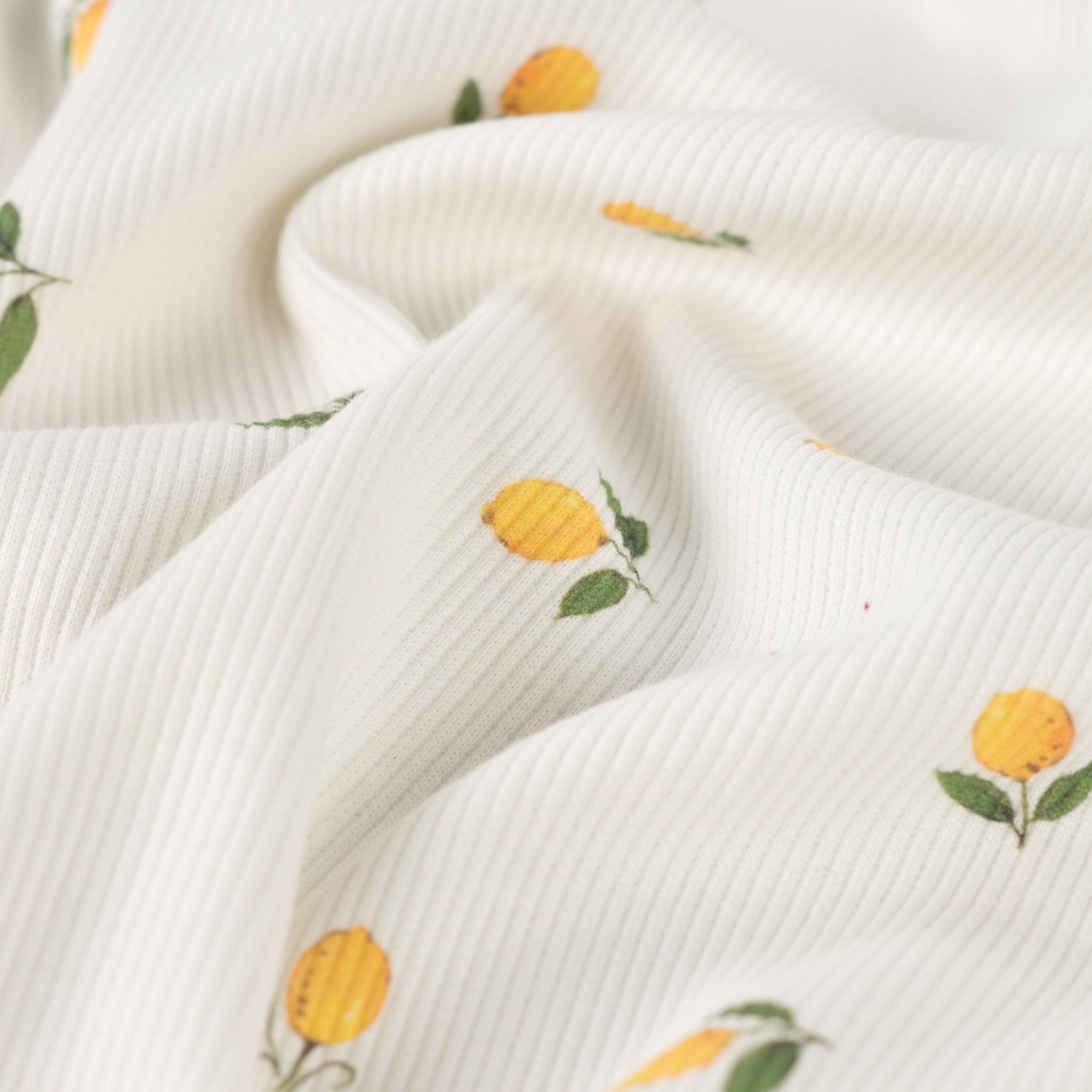 Tissu Jersey Rib de Citron