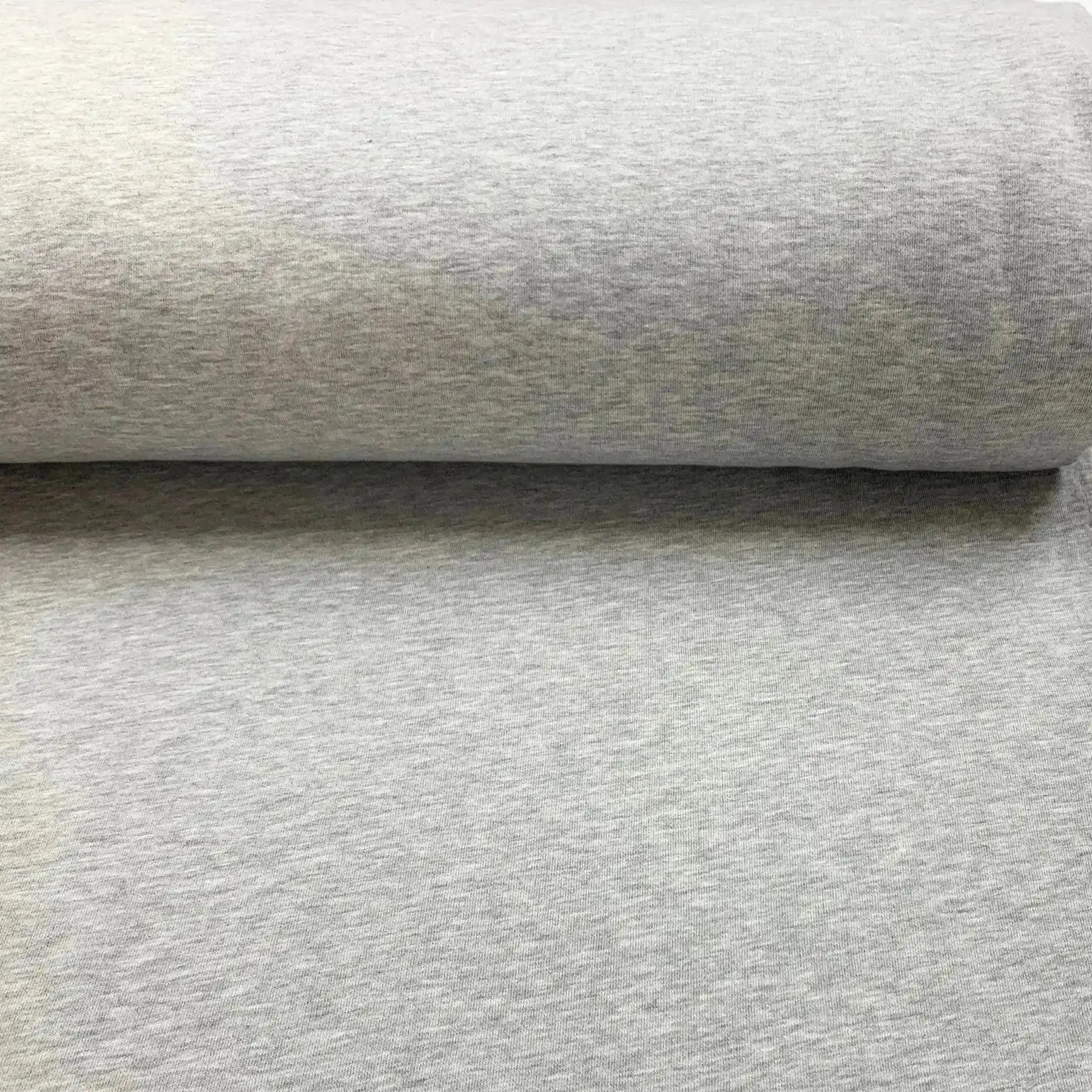 Tissu jogging gris claire