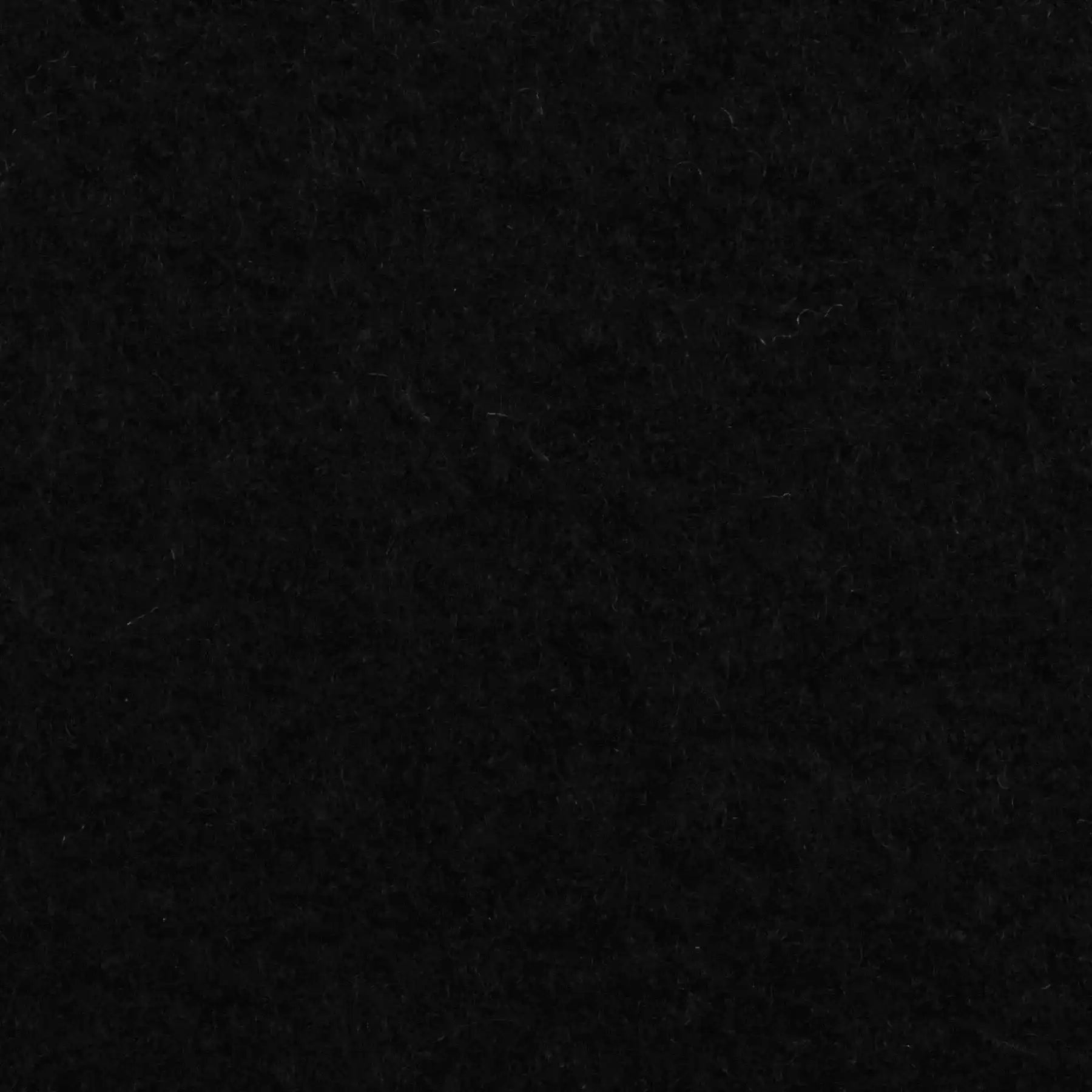 Tissu laine bouillie noir