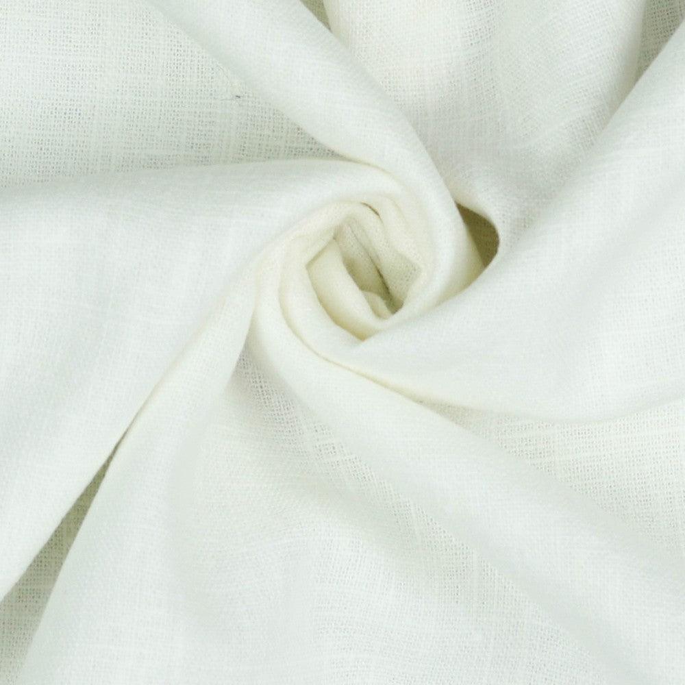 Tissu Lin blanc