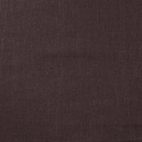 Tissu lin uni marron