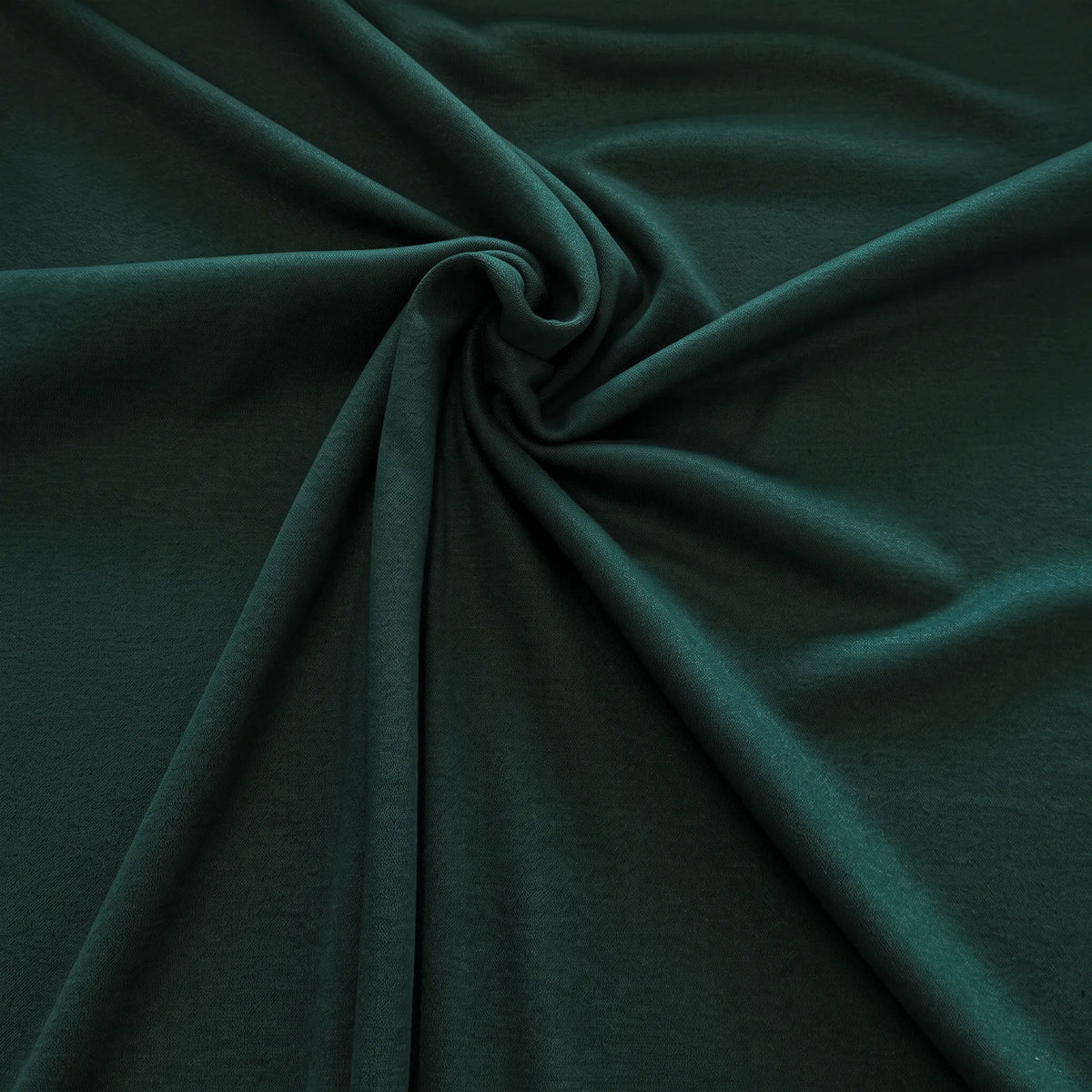 Tissu maille tricot vert bouteille