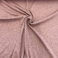 Tissu maille tricot vieux rose chiné