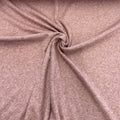 Tissu maille tricot vieux rose chiné
