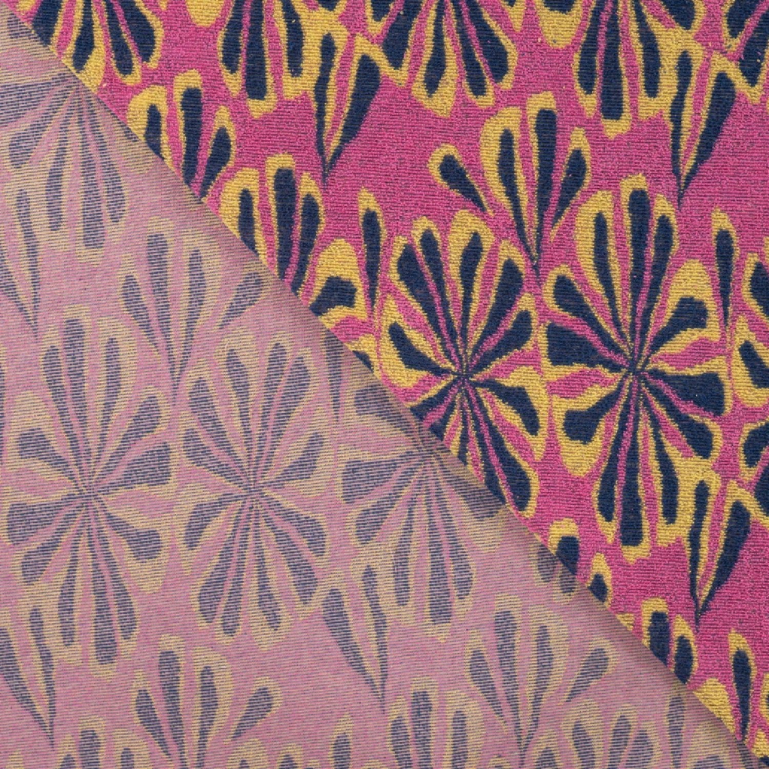 Tissu micro éponge fleur des tropiques