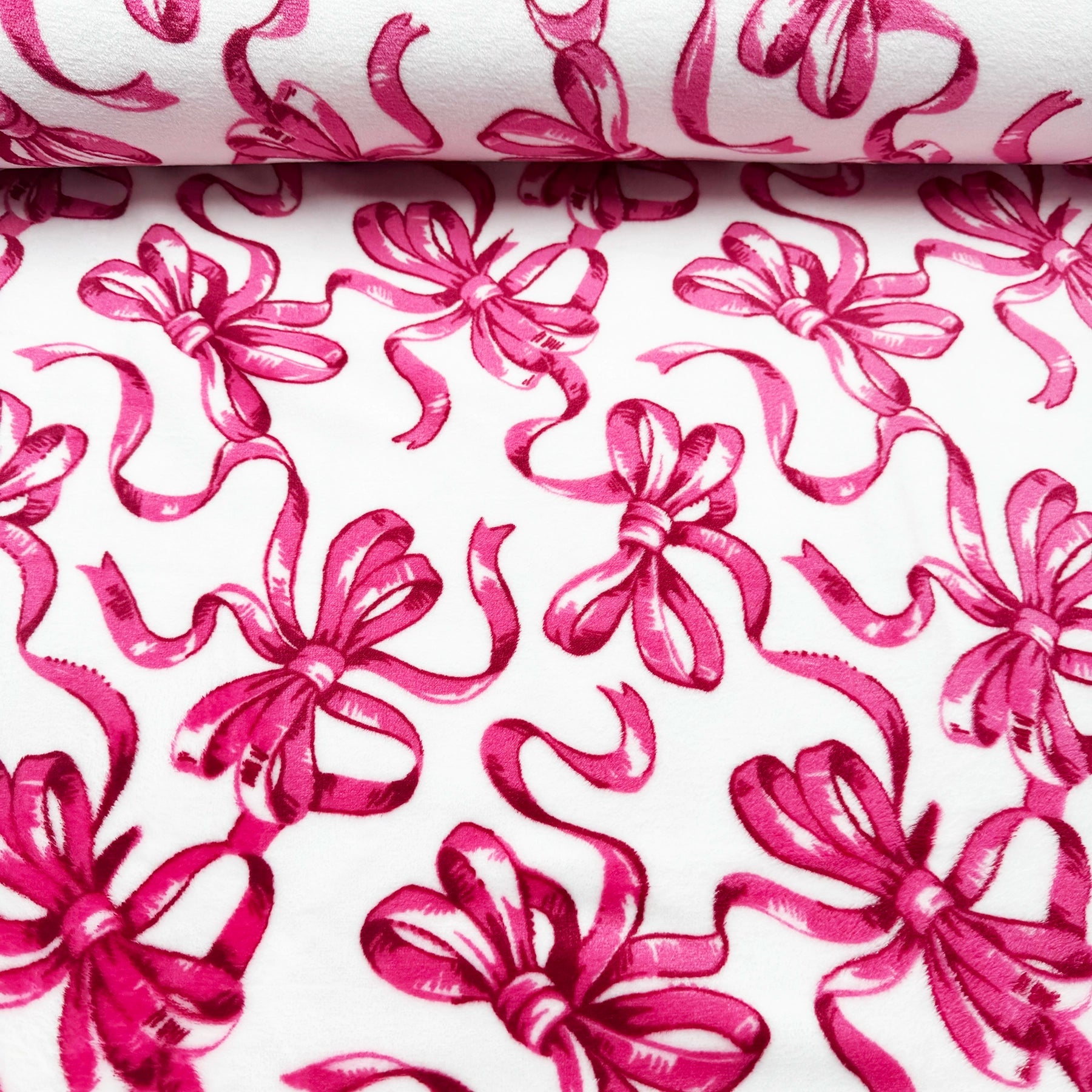 Tissu Minky Ruban