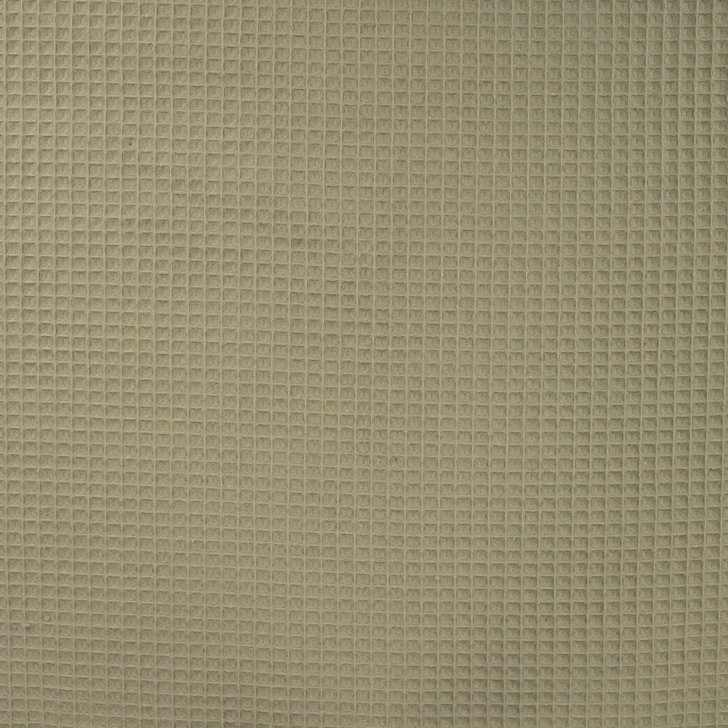 Tissu nid d'abeille kaki