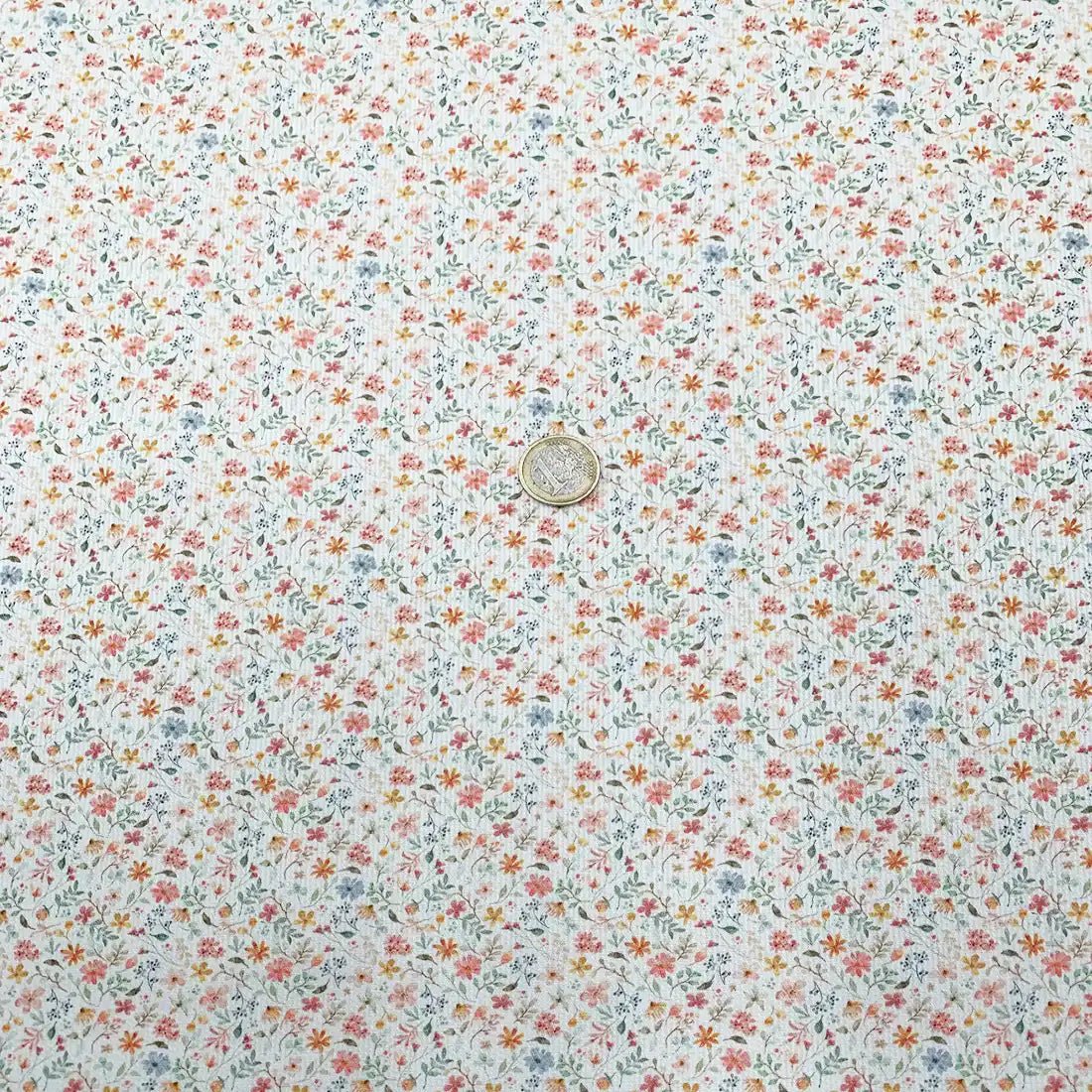 Tissu Piqué de Coton – Douceur Florale