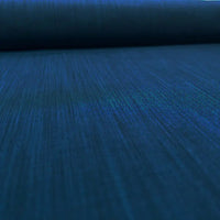 Tissu polyester emporio bleu canard