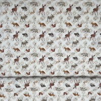 popeline animaux de la foret