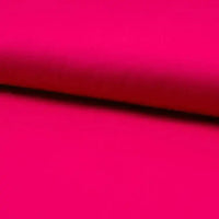 Tissu popeline de coton bio fuchsia