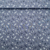 Tissu Popeline de Coton Guerre