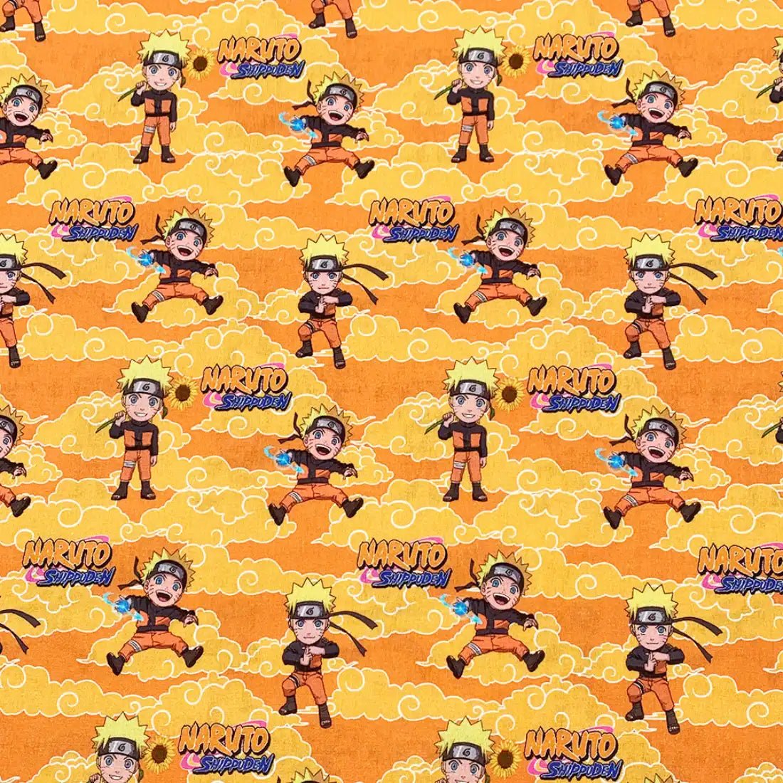 Tissu Popeline de coton - Naruto Shippuden