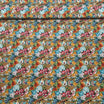 Tissu Popeline de Coton visages en fleurs