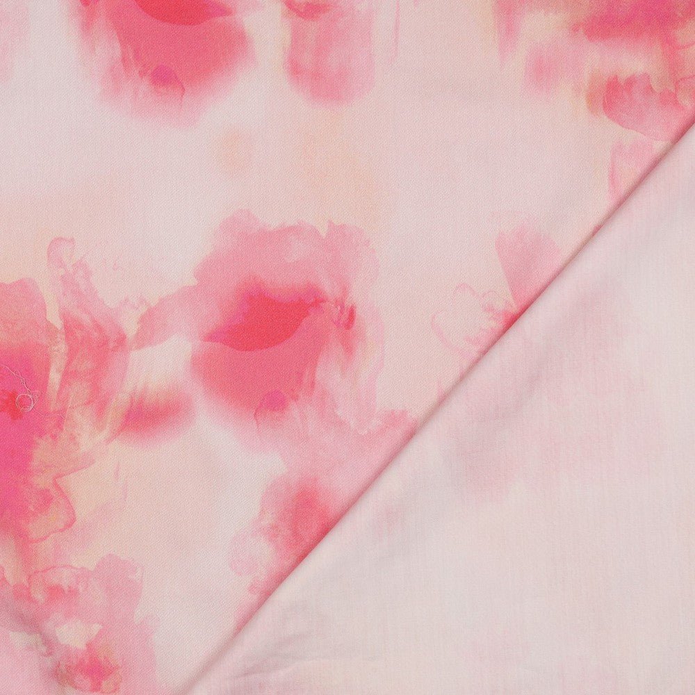 Tissu satin de coton sakura