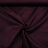 Tissu suédine stretch bordeaux