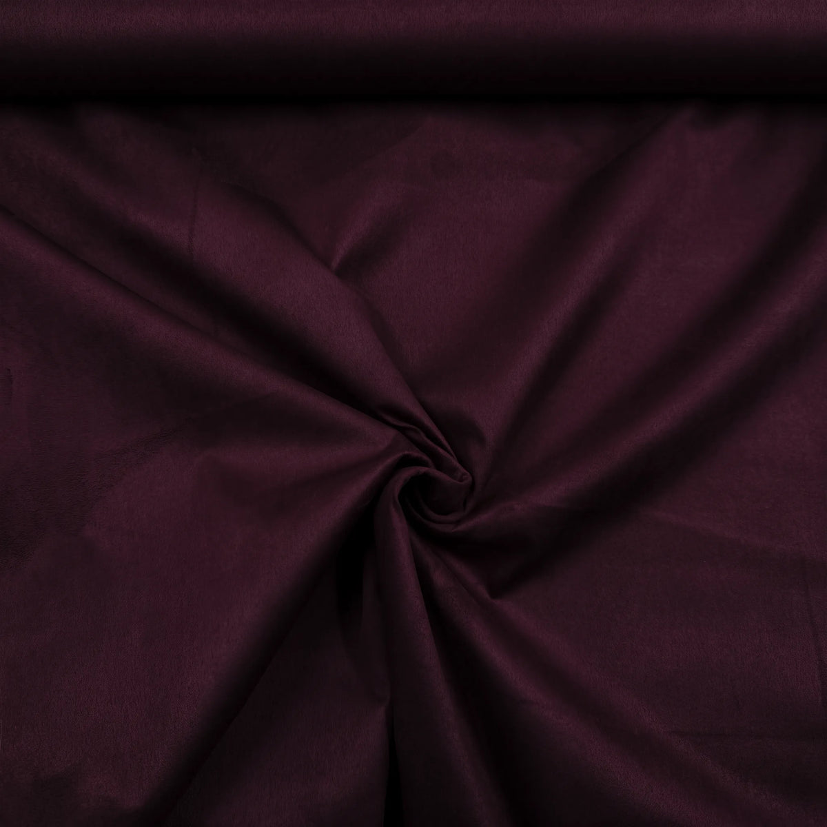 Tissu suédine stretch bordeaux