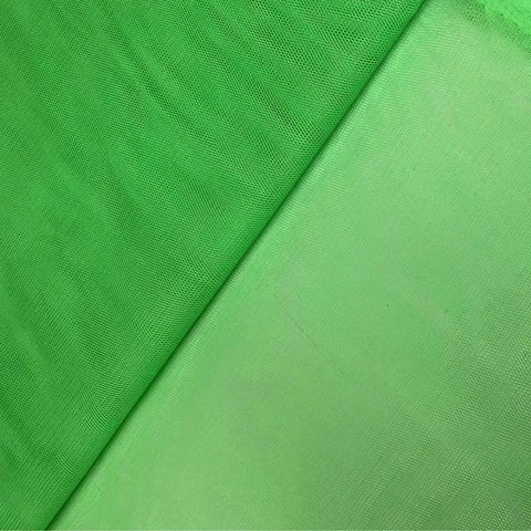 Tissu tulle vert fluo