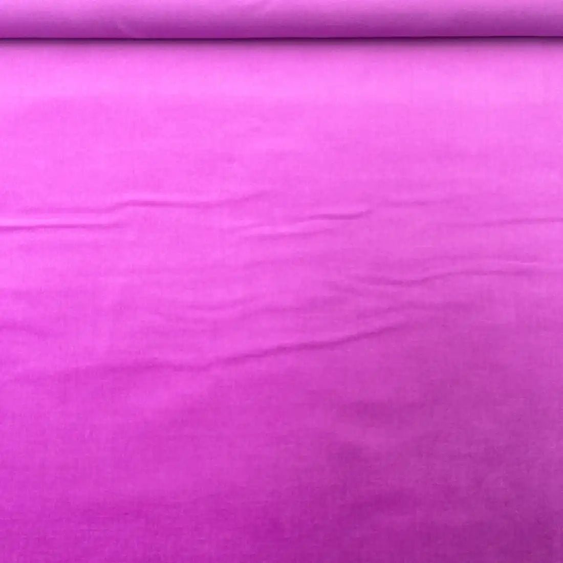 Tissu Velours Uni Violet Intense