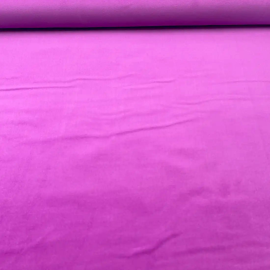 Tissu Velours Uni Violet Intense