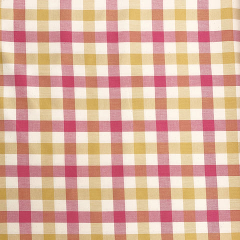 tissu-vichy-rose-jaune
