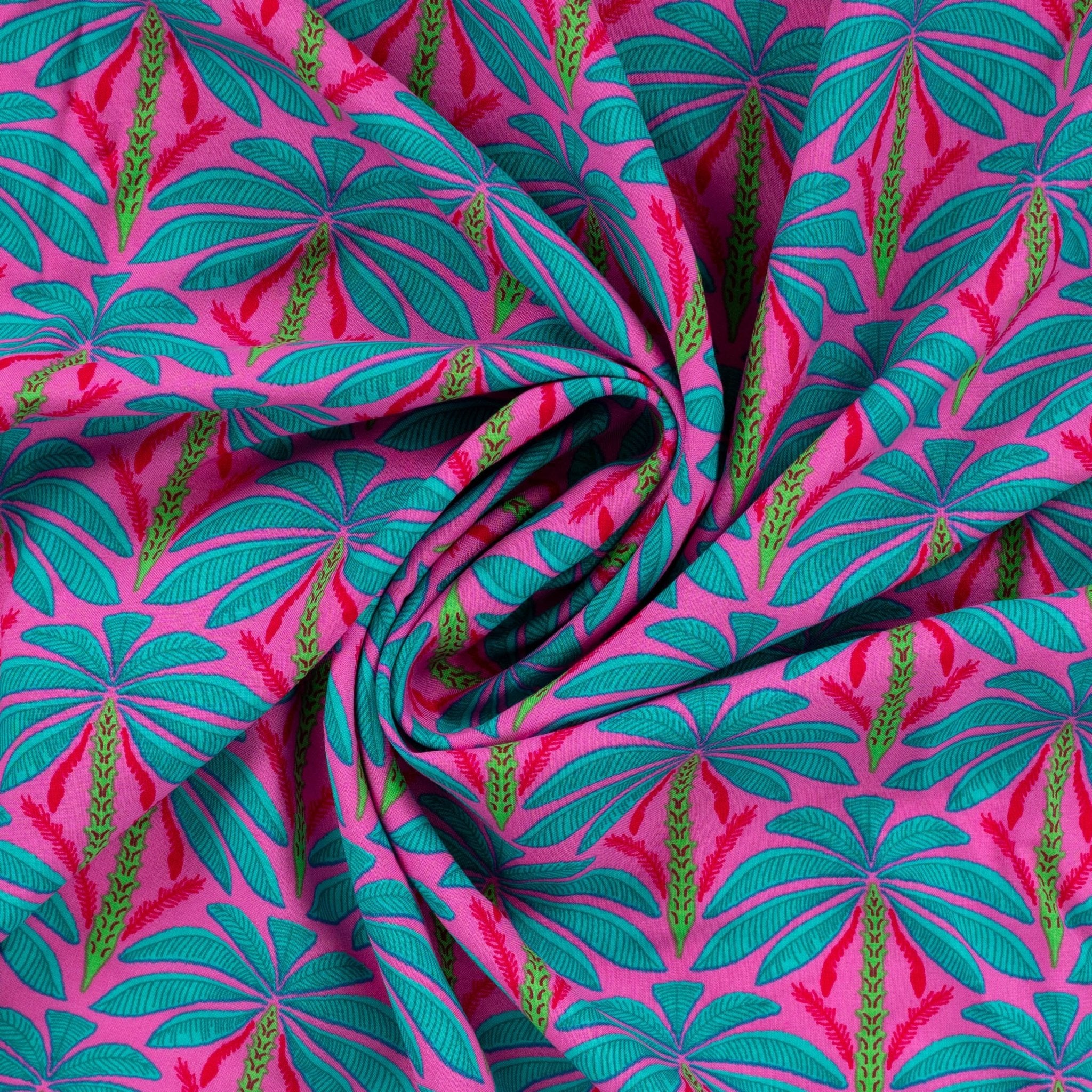 Tissu viscose palmier