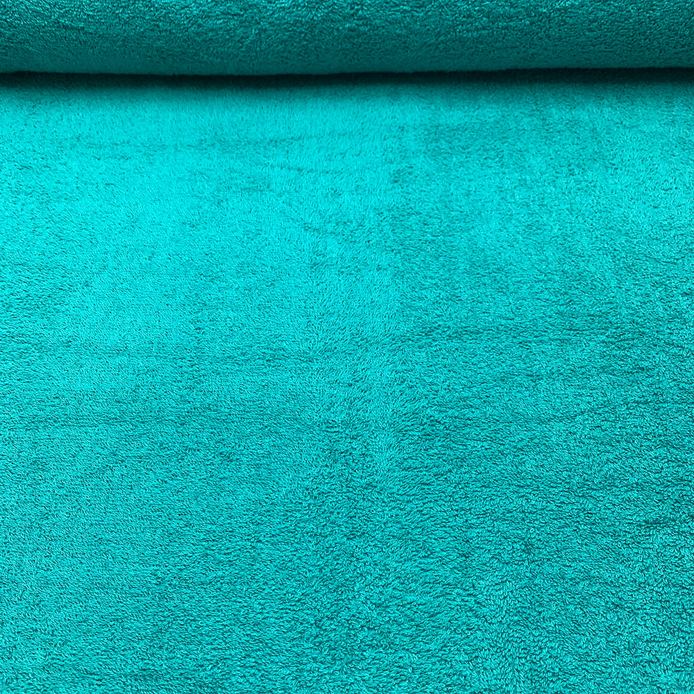 Tissu Éponge Turquoise