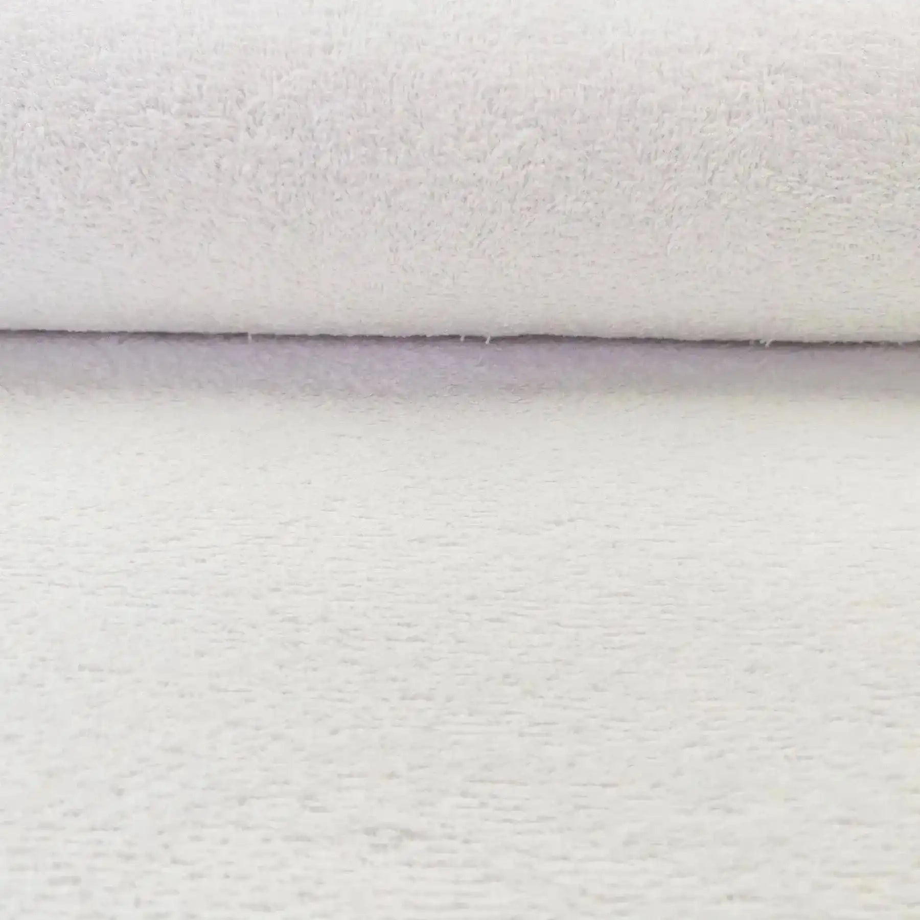 Tissus éponge blanc