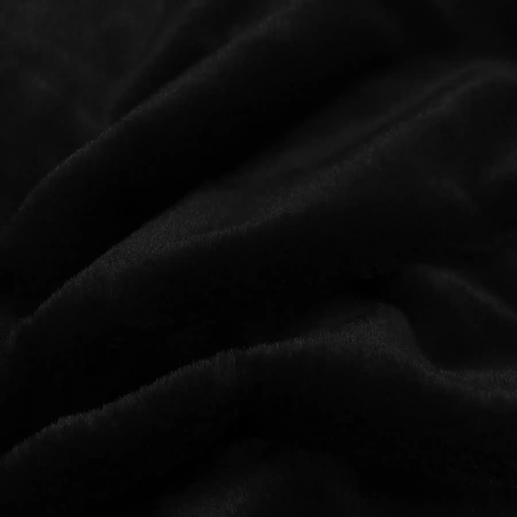 Tissus fausse fourrure noir