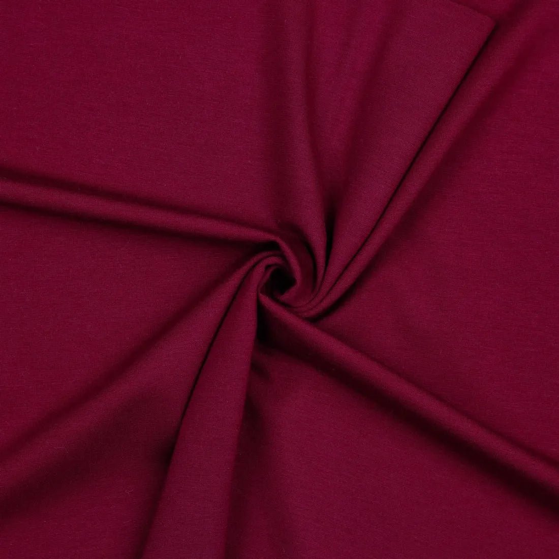 Tissus jersey de punto bordeaux