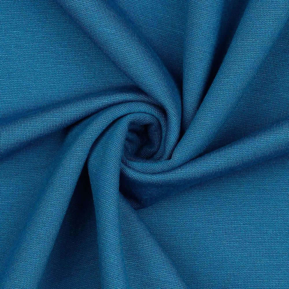 Tissus jersey punto bleu clair