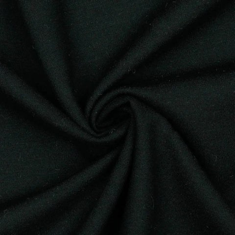 Tissus jersey punto noir