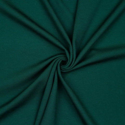 Tissus jersey punto vert sapin
