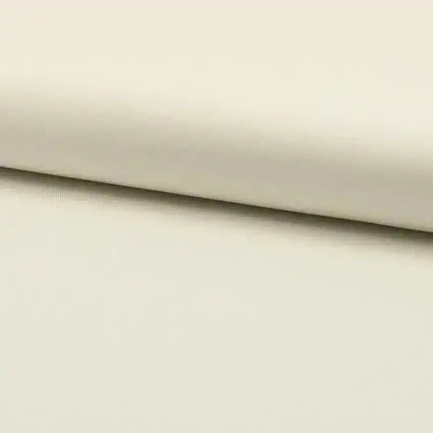 Tissus popeline de coton bio écru