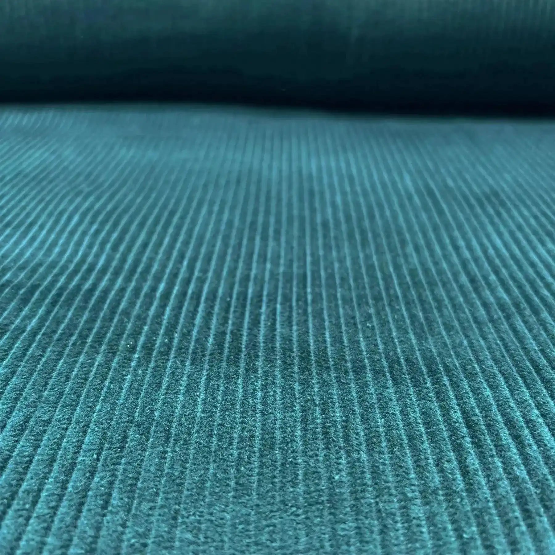 Tissus velours pétrole